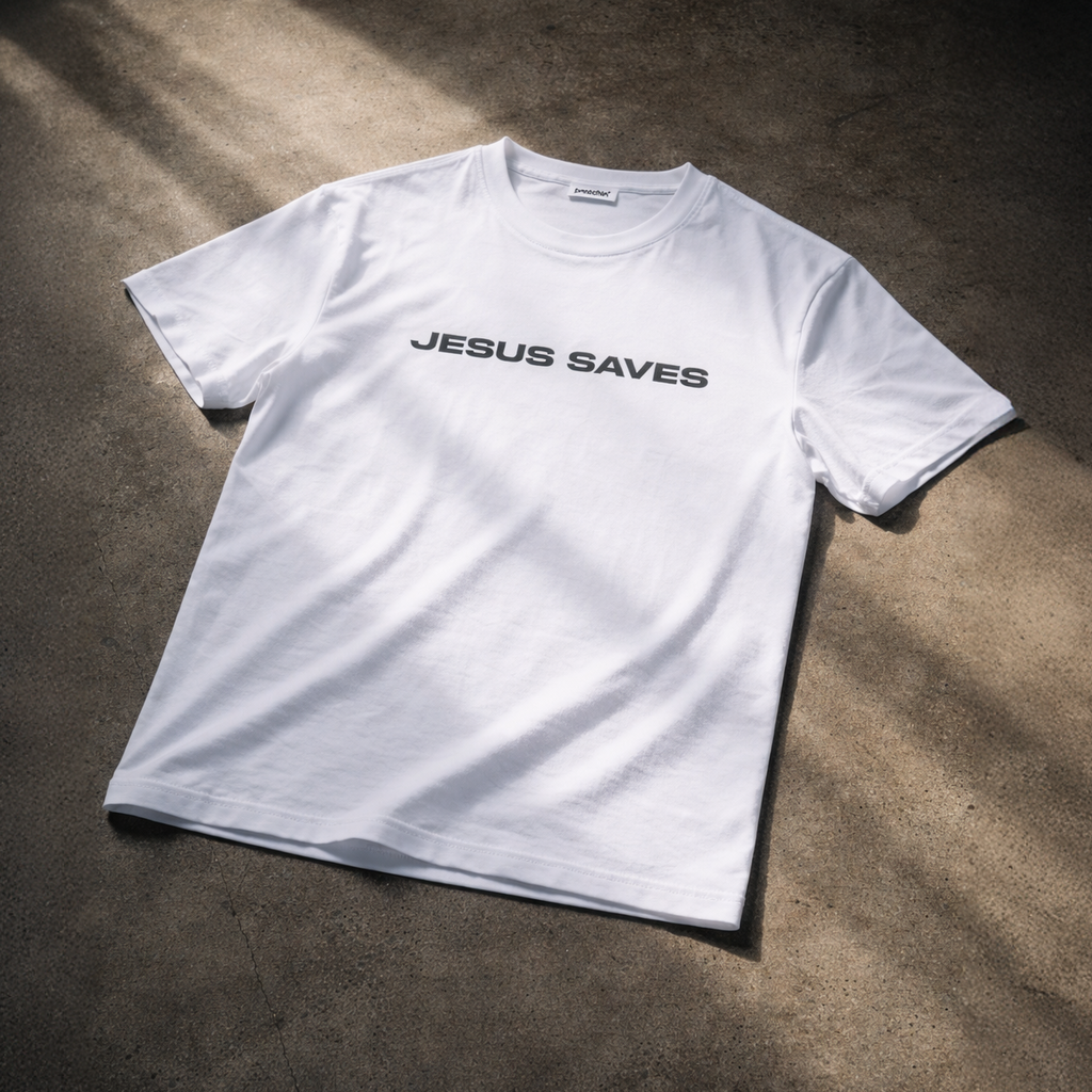 JESUS SAVES T-SHIRT